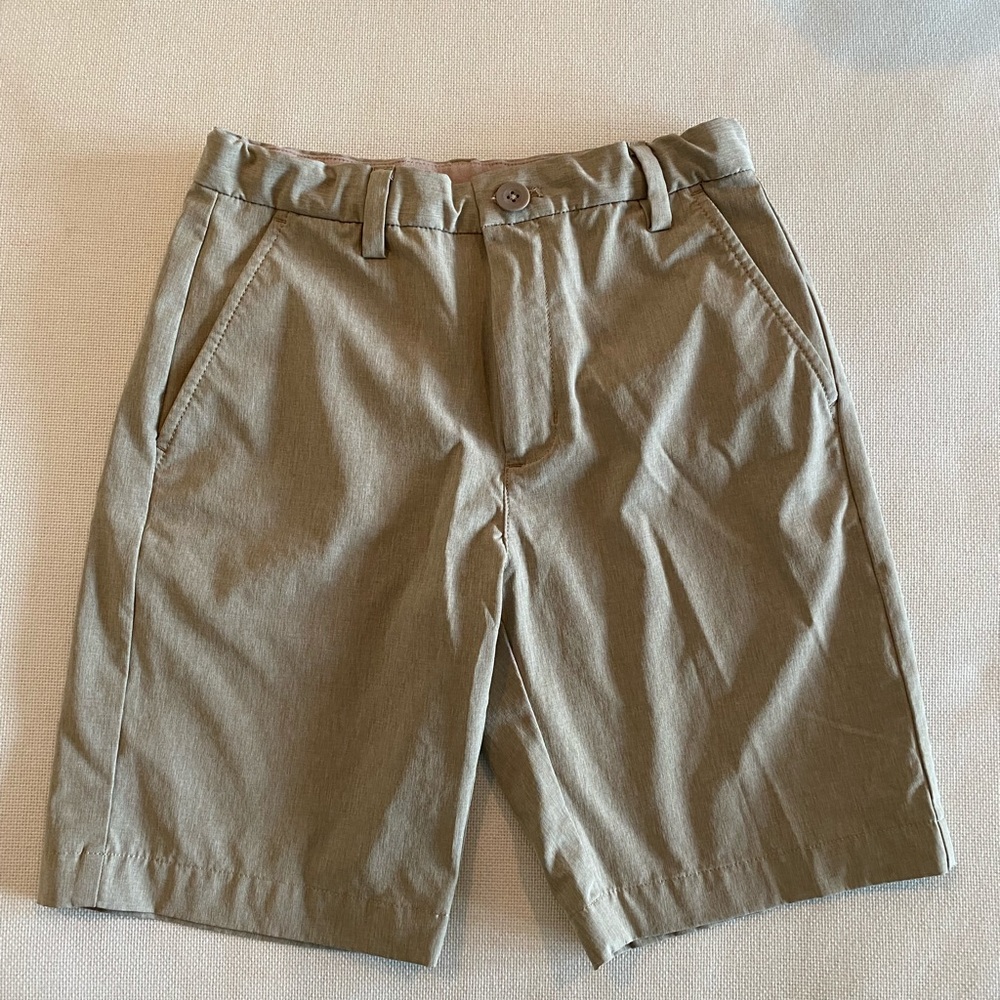 Vineyard Vines Boys Khaki Green Shorts